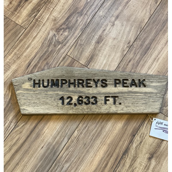 Humphrey's Peak Trail Sign