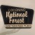 National Forest Custom Sign