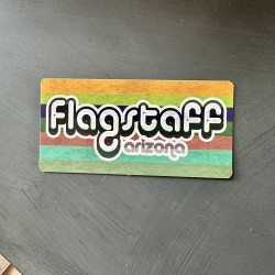 Sticker - Flagstaff , Colorful 