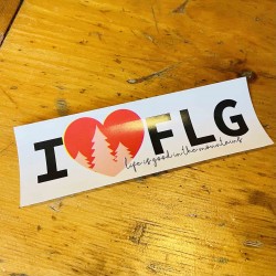 Sticker - I <3 Flagstaff 
